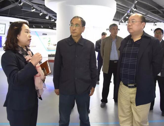 省发改委支安宇副主任莅临sa36沙龙国际官方平台天丰考察调研